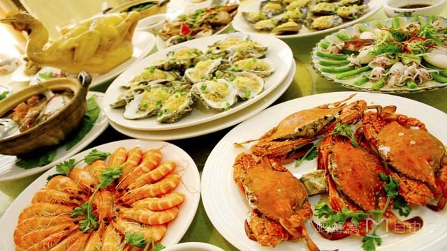 三亚自助海鲜大餐